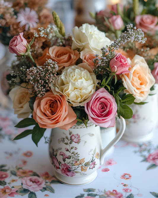 Kids’ Flower Tea Party for Ten
