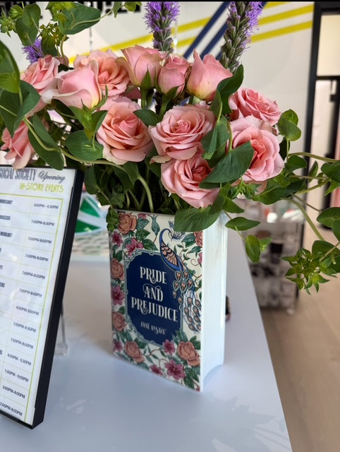 Large Book Vases - Various Titles