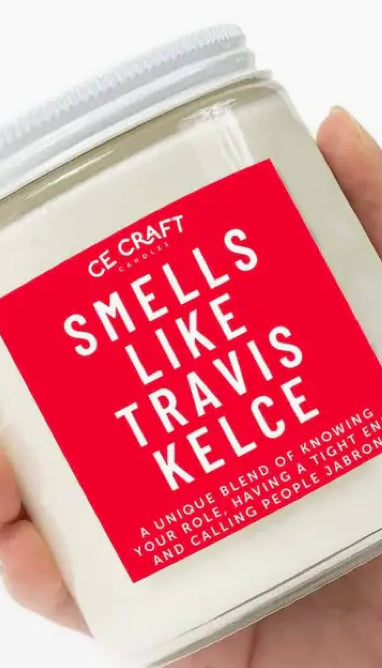 🏈 Smells Like Travis Kelce Candle 🏈