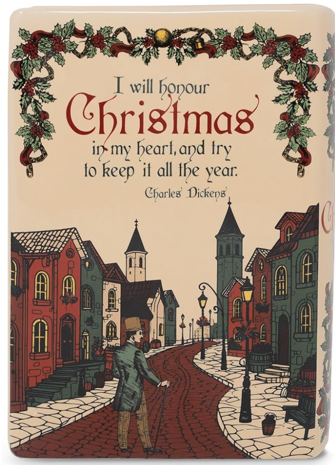 A Christmas Carol Book Vase